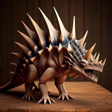 3D model Stegosaurus (STL)